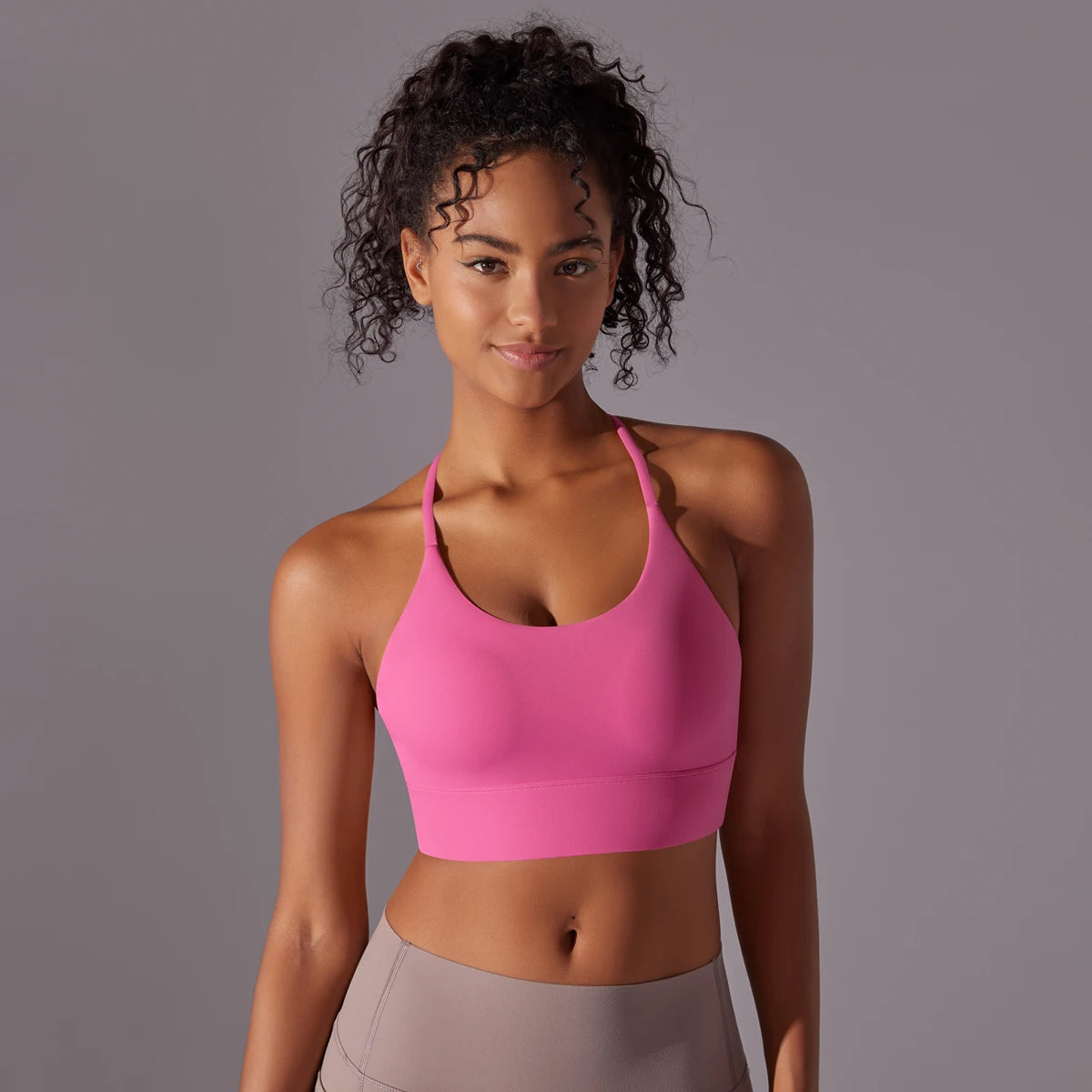 High Strength Shockproof Sports Bra with Chest Pad